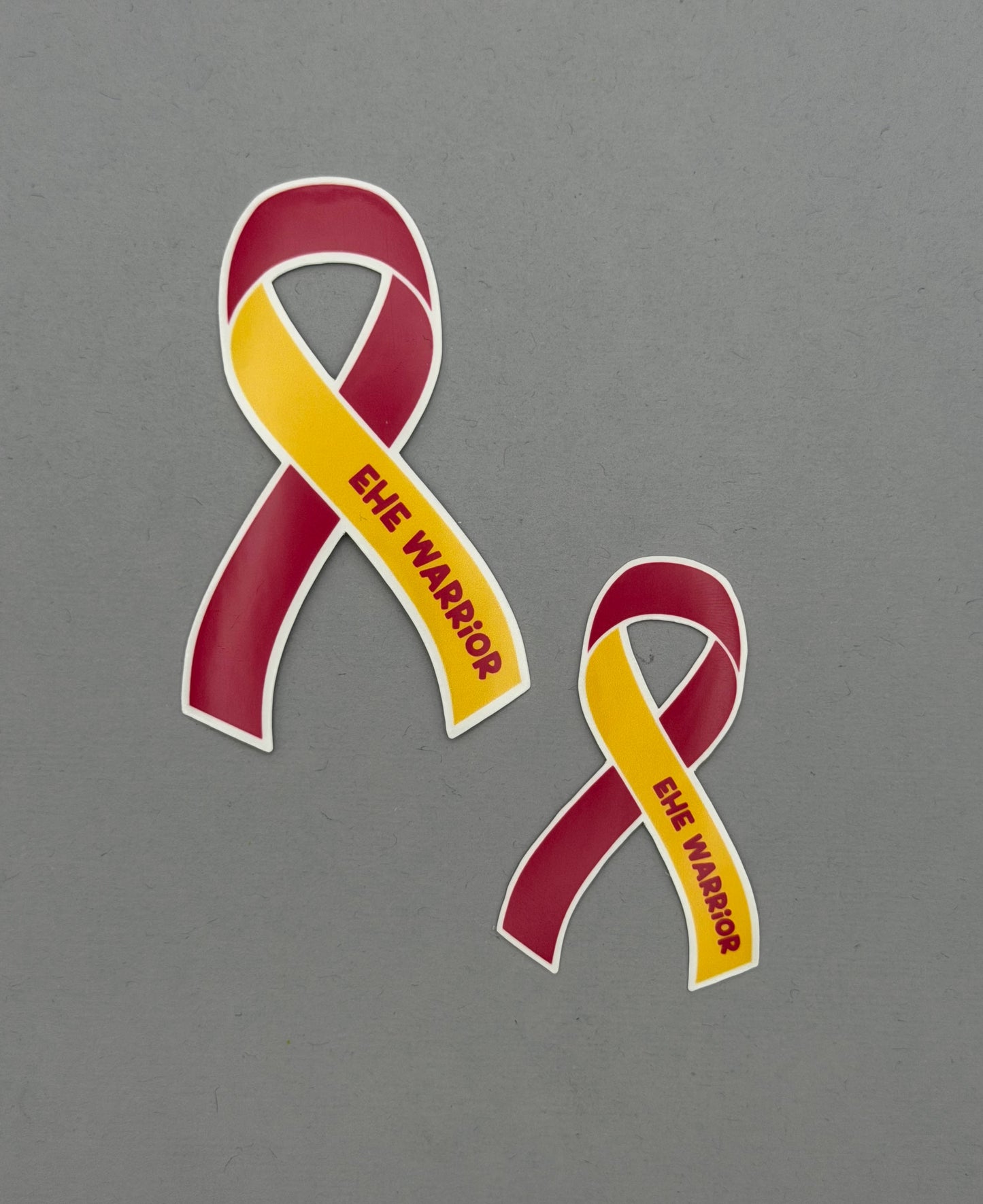 EHE Warrior Ribbon Sticker | Epithelioid Hemangioendothelioma