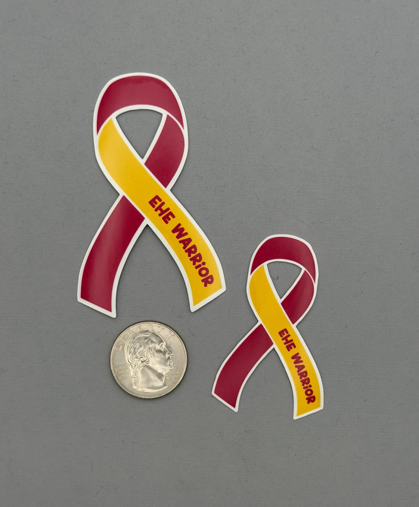 EHE Warrior Ribbon Sticker | Epithelioid Hemangioendothelioma