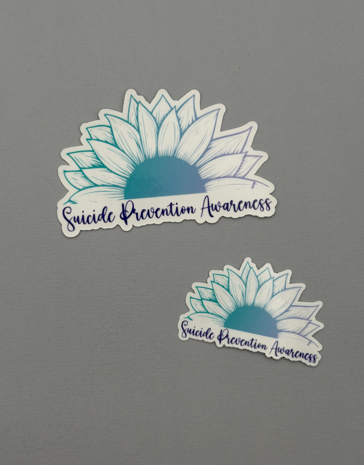 Suicide Prevention Awareness Sunflower Sticker or Magnet