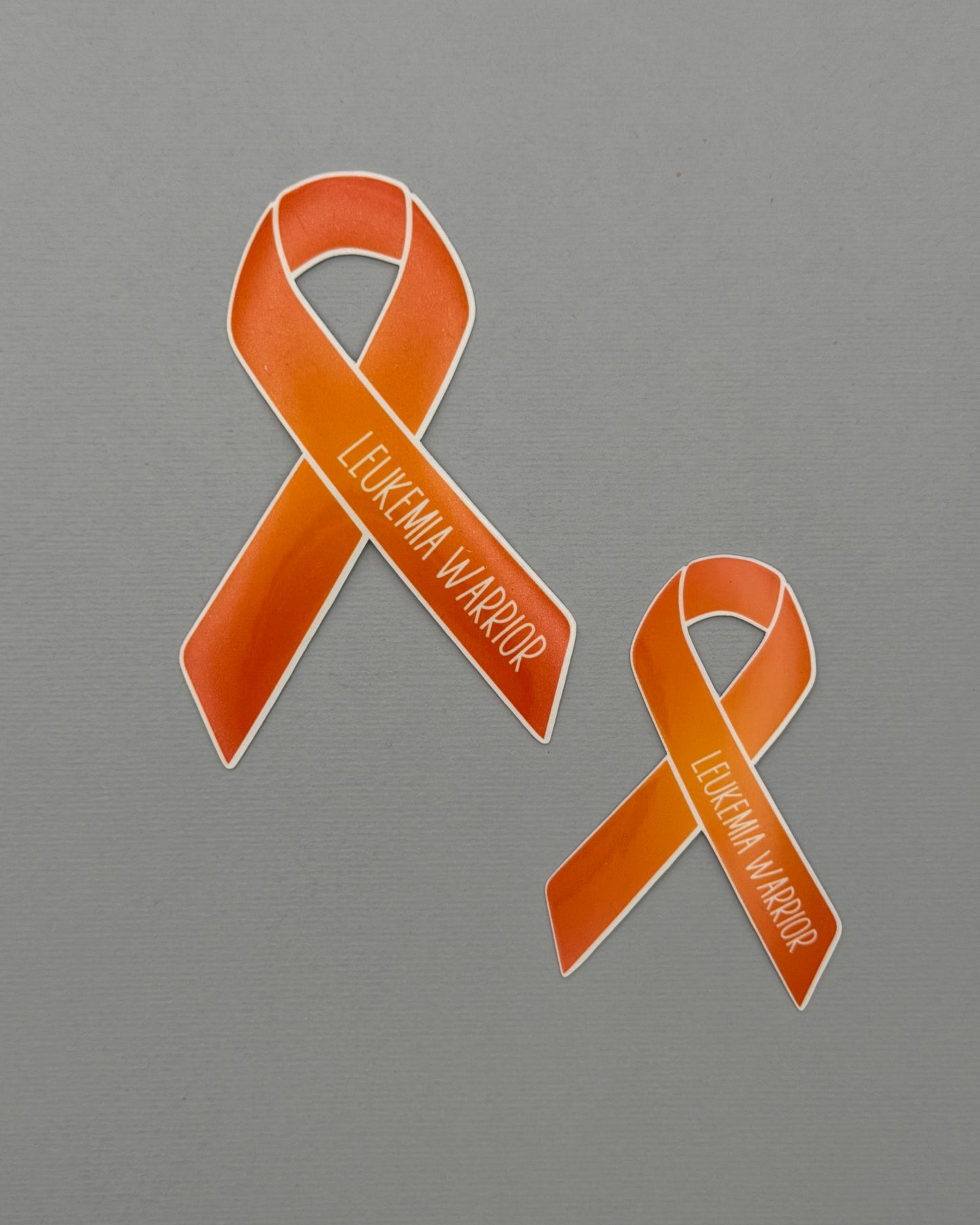 Leukemia Warrior Ribbon Sticker or Magnet