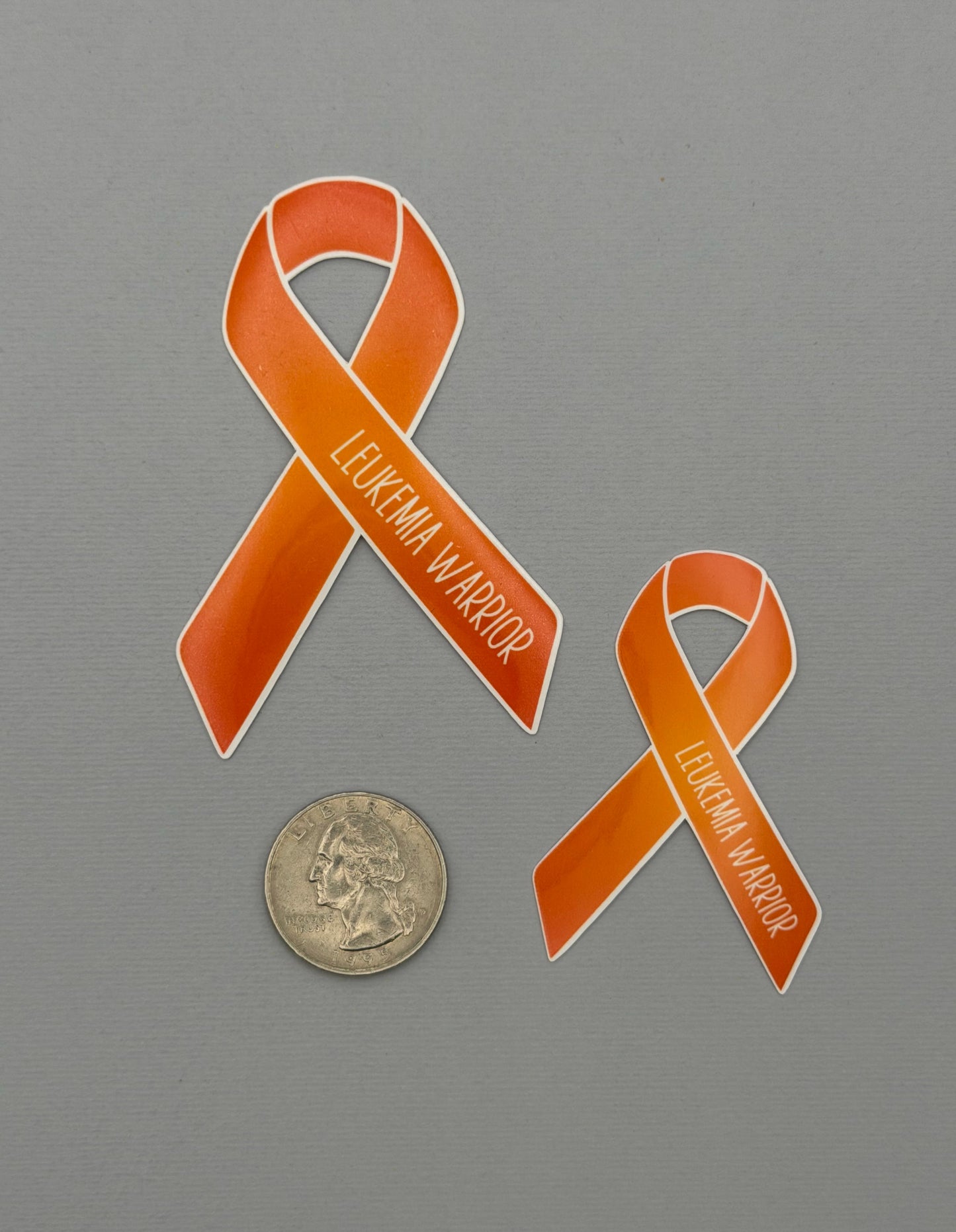 Leukemia Warrior Ribbon Sticker or Magnet