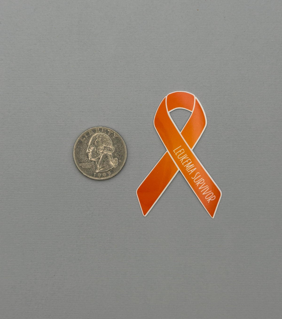 Leukemia Survivor Ribbon Sticker or Magnet