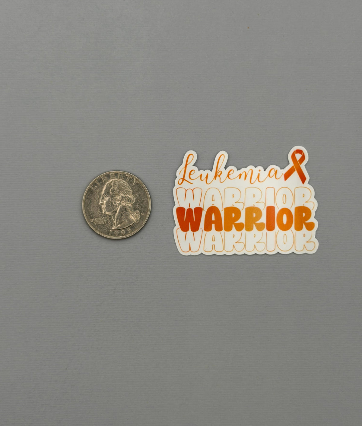 Leukemia Warrior Sticker or Magnet
