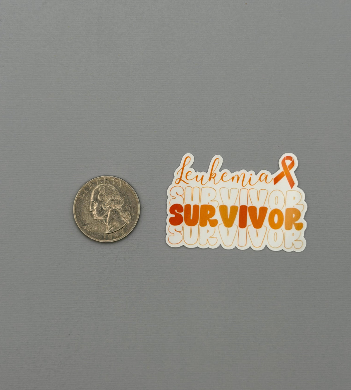Leukemia Survivor Sticker or Magnet