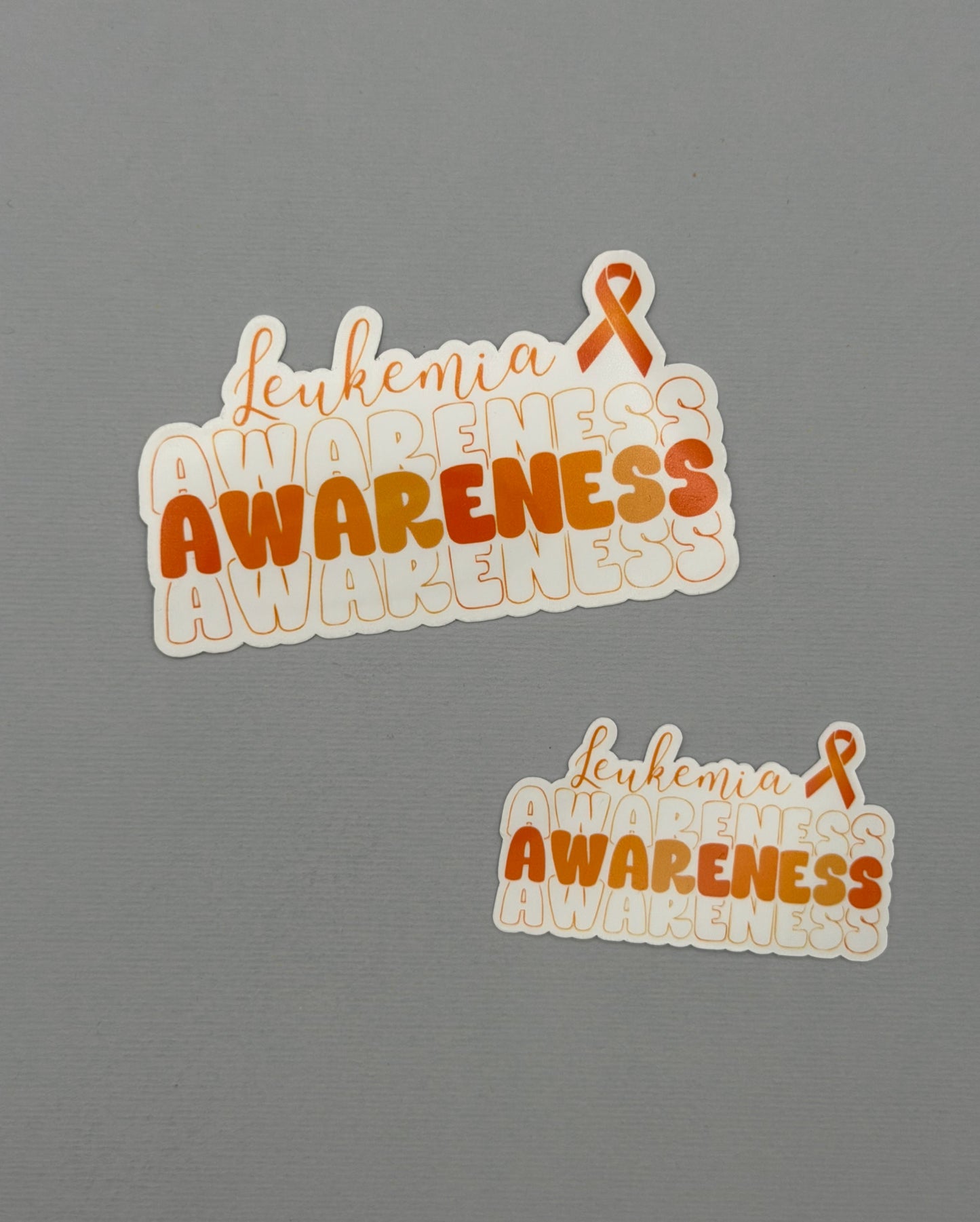 Leukemia Awareness Sticker or Magnet