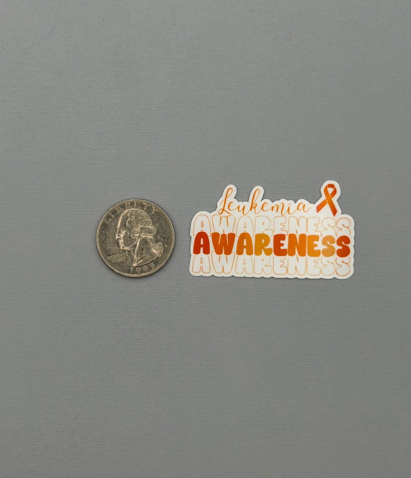 Leukemia Awareness Sticker or Magnet