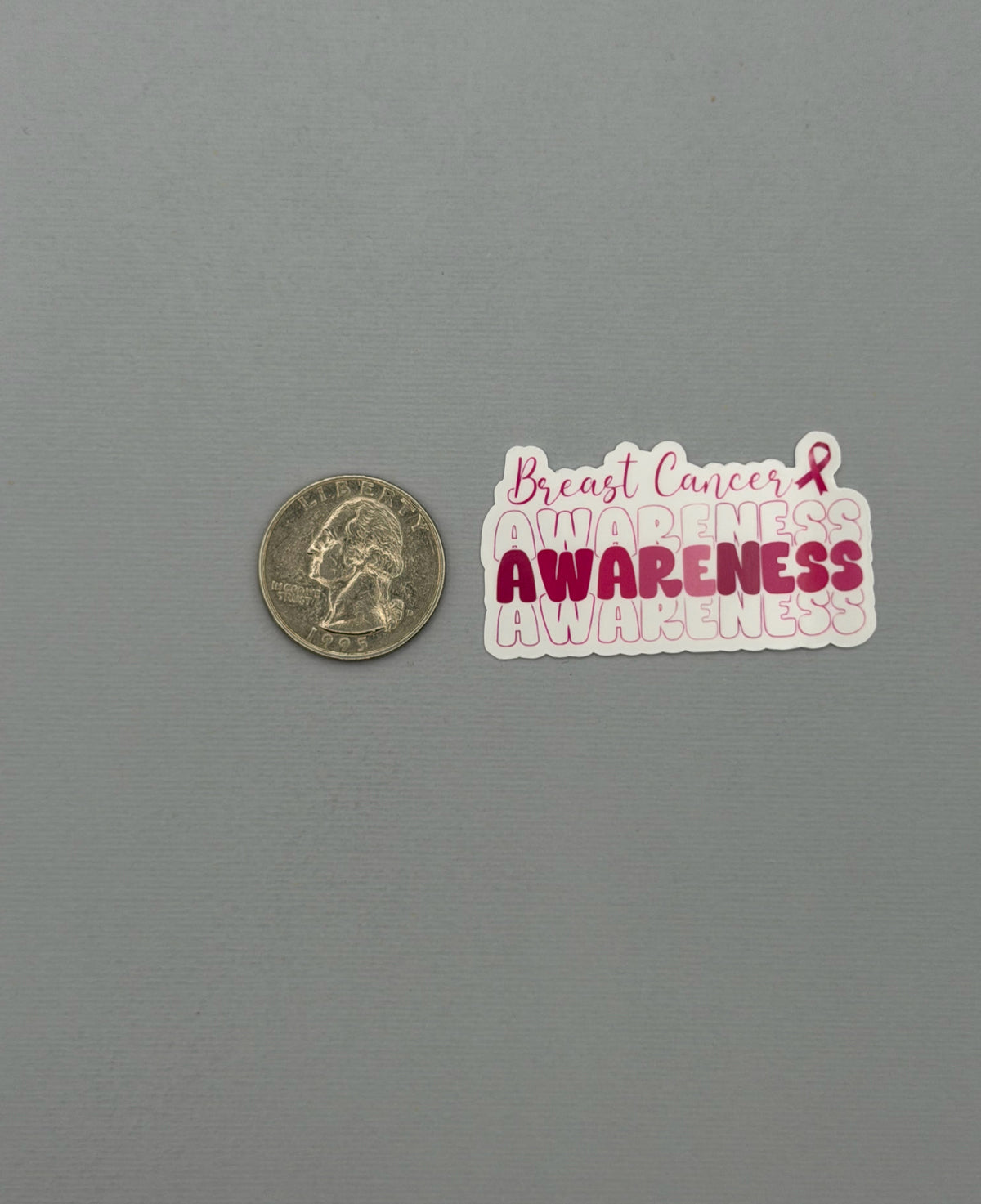 Breast Cancer Awareness Sticker or Magnet