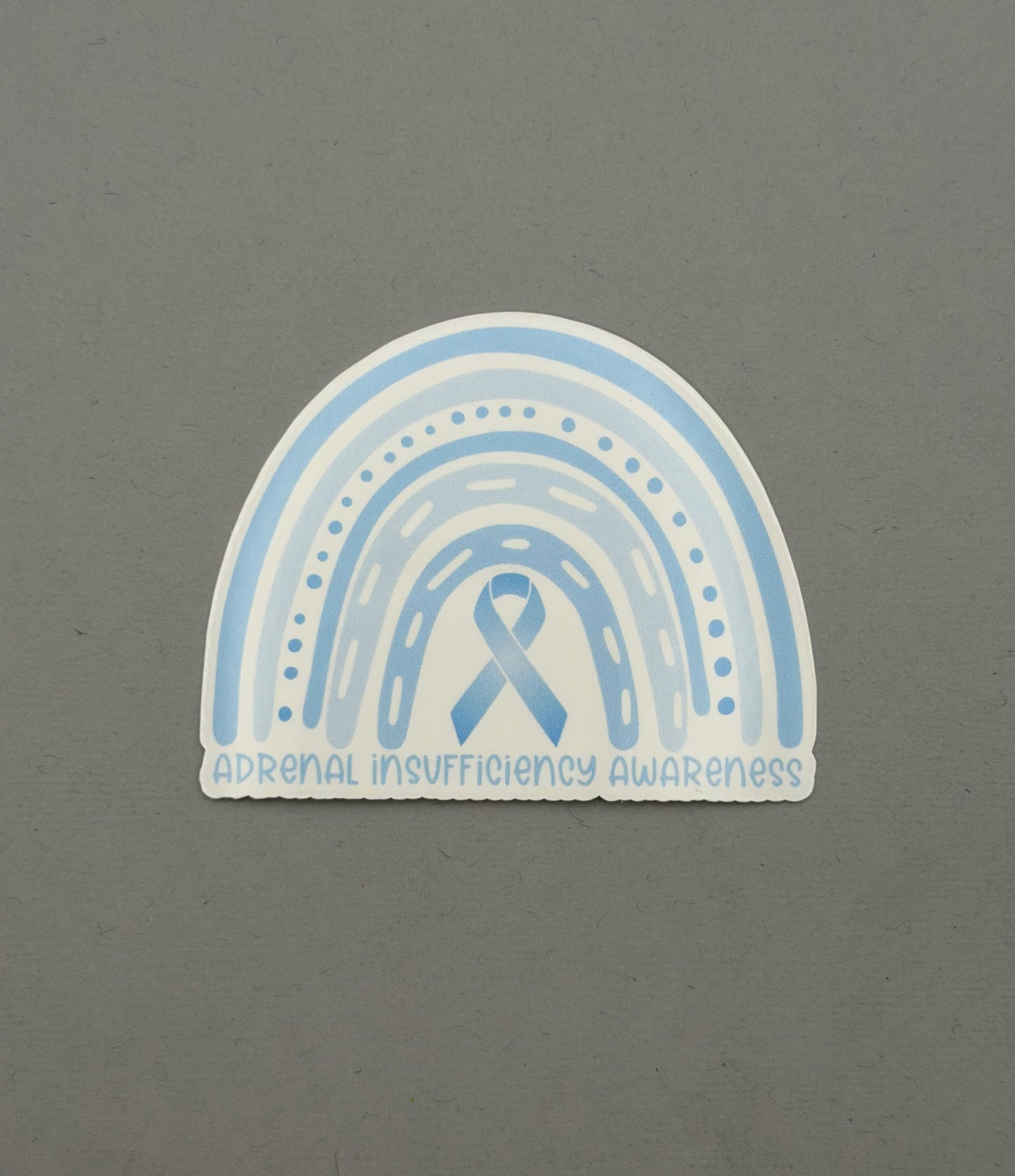 Adrenal Insufficiency Awareness Rainbow Sticker