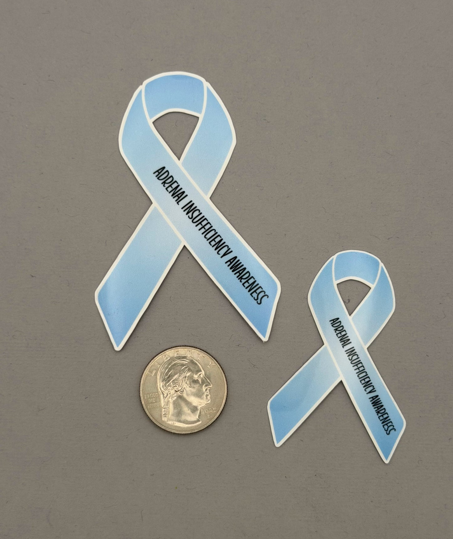 Adrenal Insufficiency Awareness Ribbon Sticker
