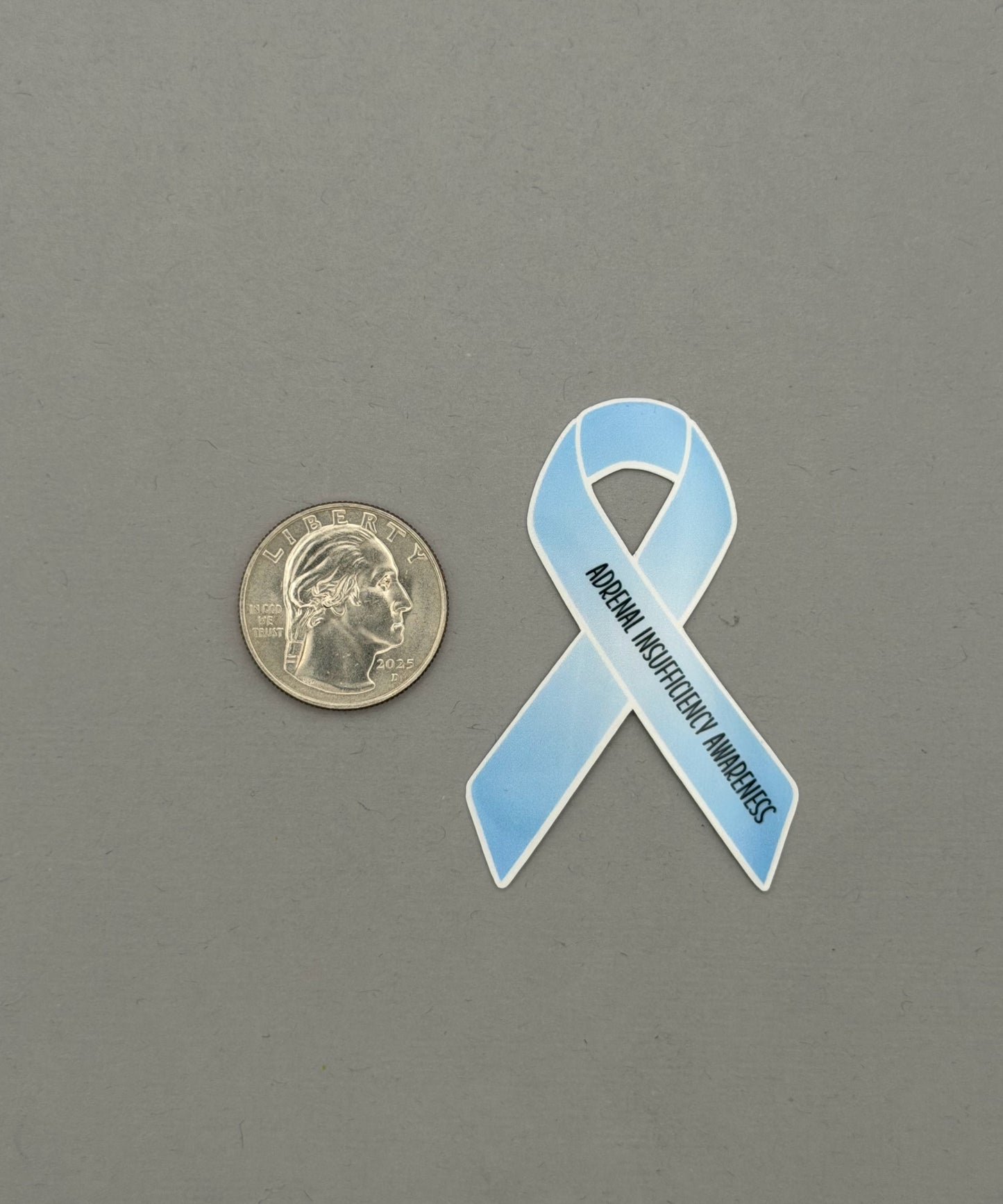 Adrenal Insufficiency Awareness Ribbon Sticker