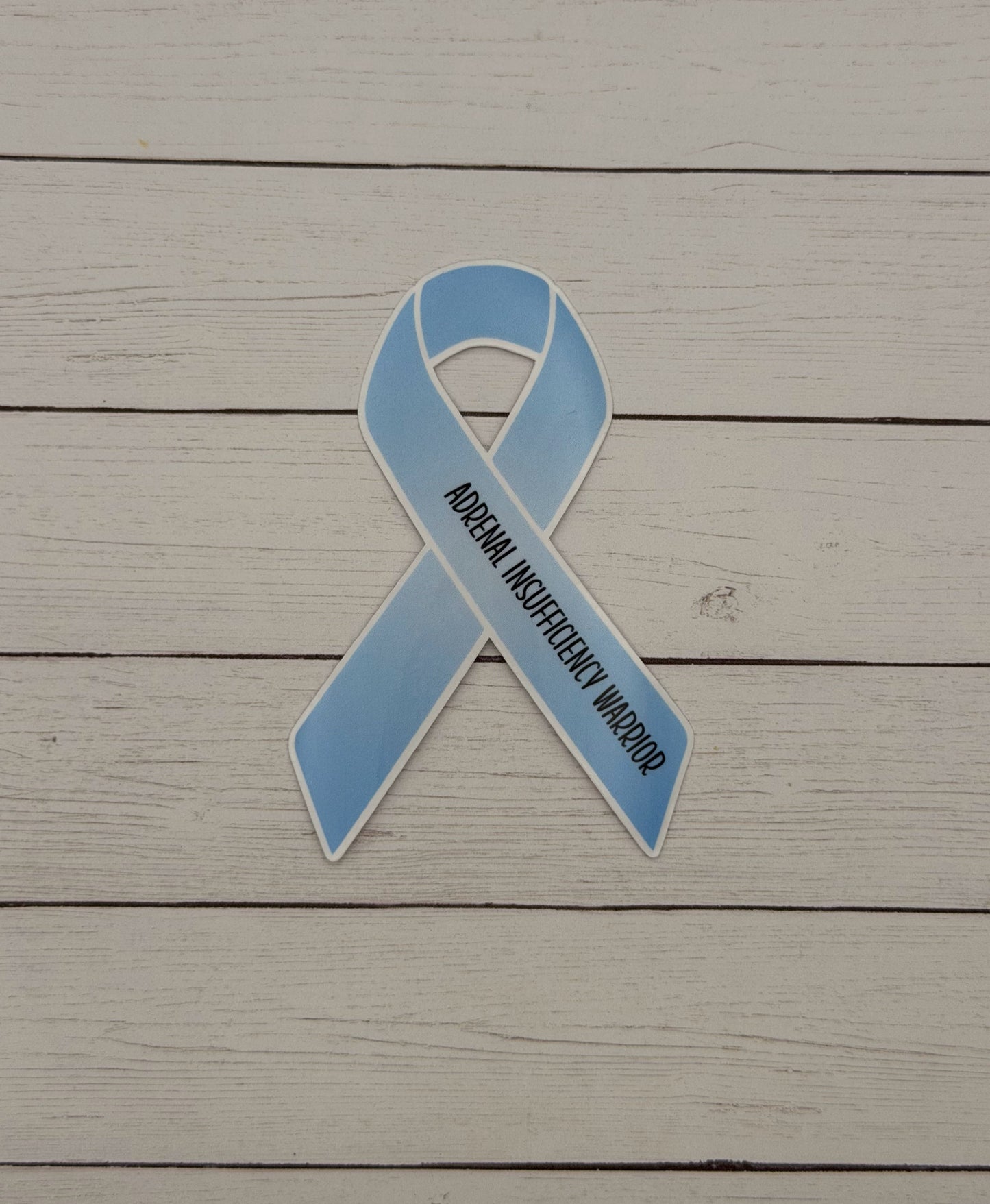 Adrenal Insufficiency Warrior Ribbon Sticker