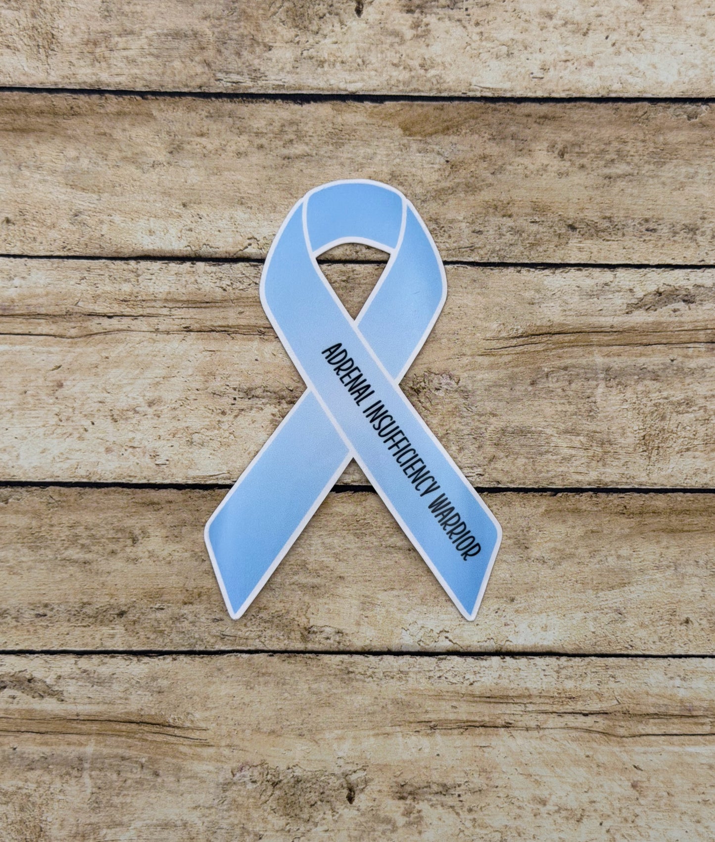 Adrenal Insufficiency Warrior Ribbon Sticker