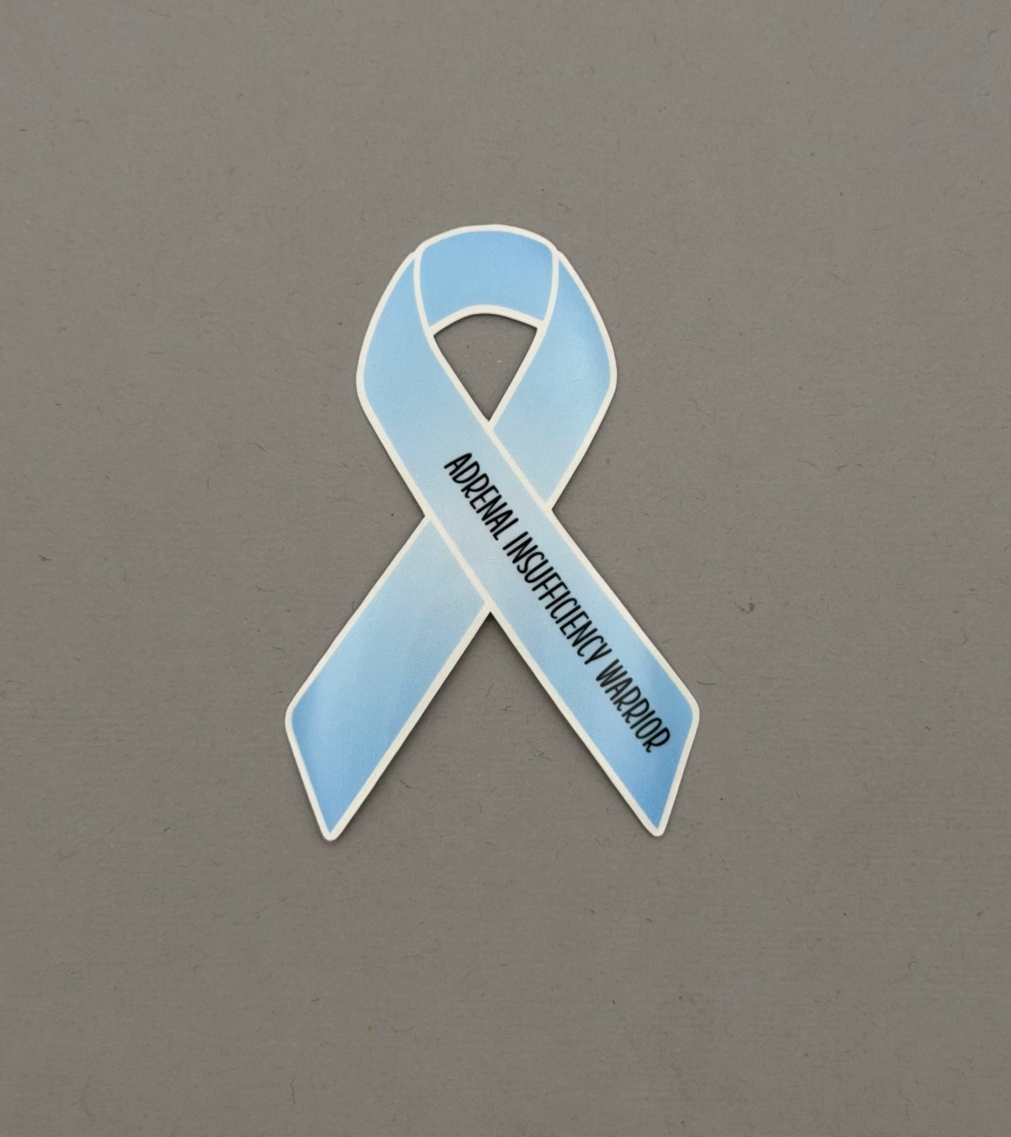 Adrenal Insufficiency Warrior Ribbon Sticker