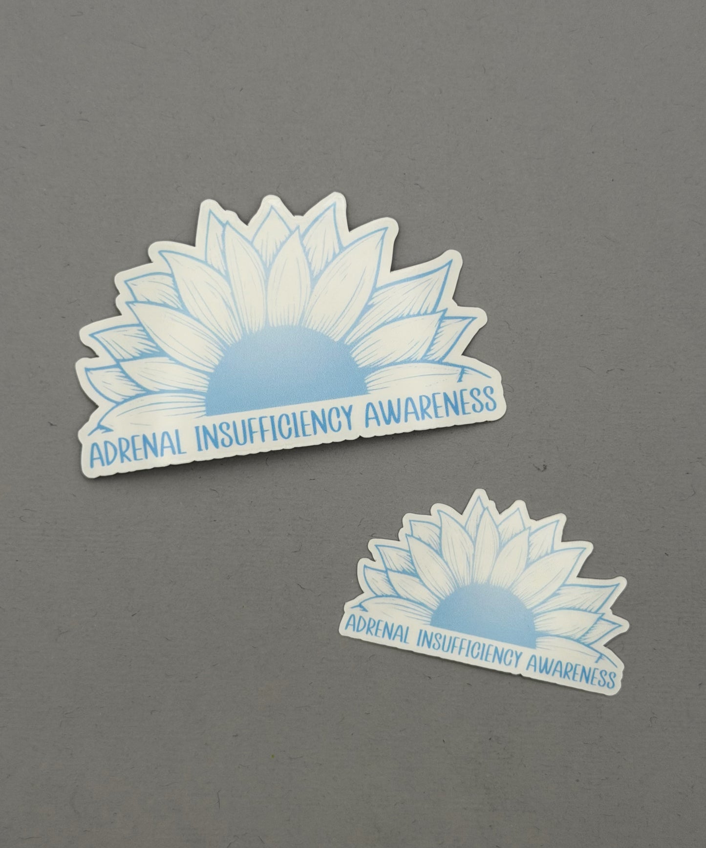 Adrenal Insufficiency Awareness Sunflower Sticker