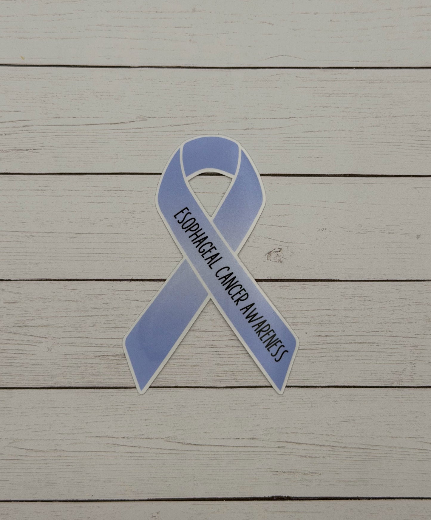 Esophageal Cancer Awareness Ribbon Sticker