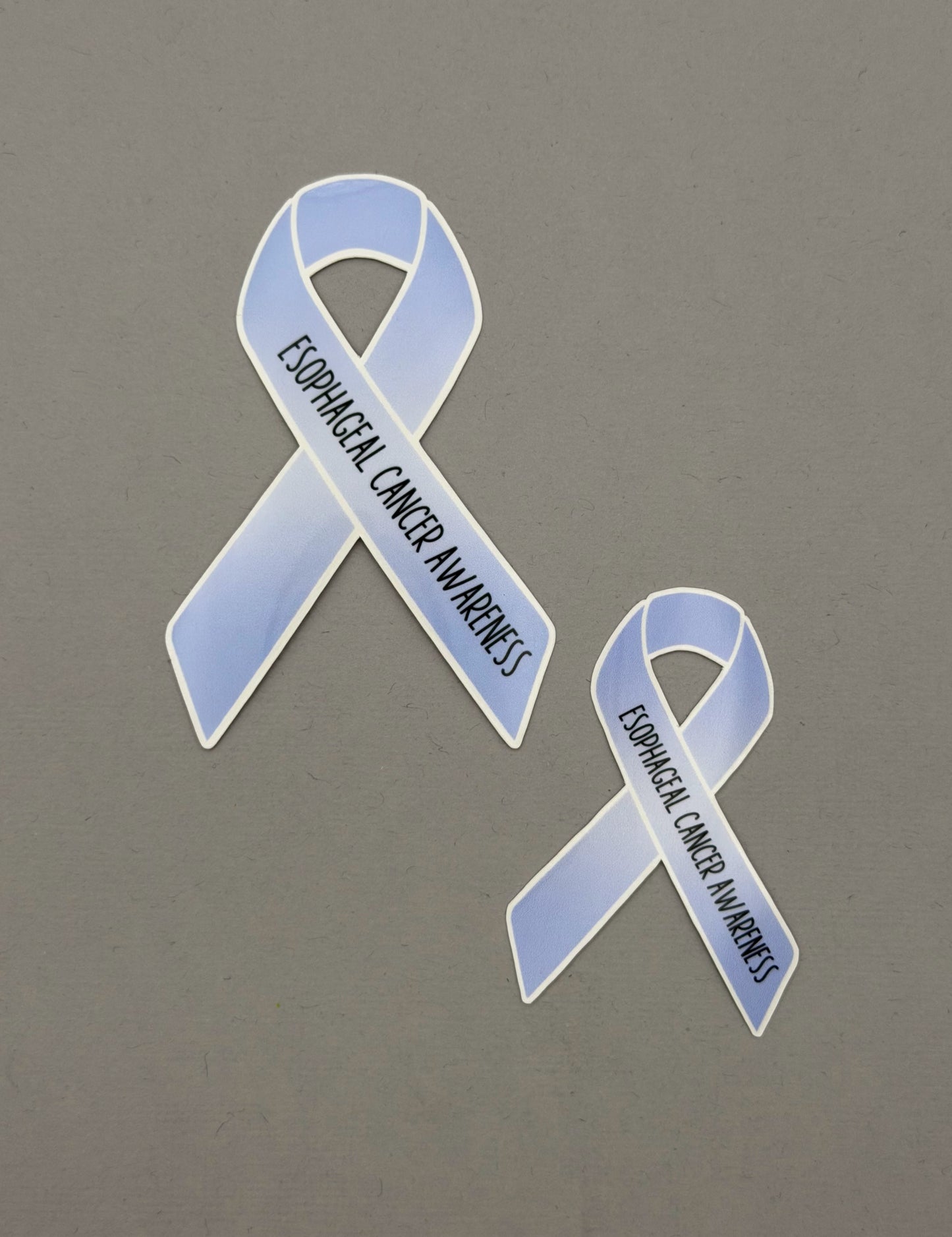 Esophageal Cancer Awareness Ribbon Sticker