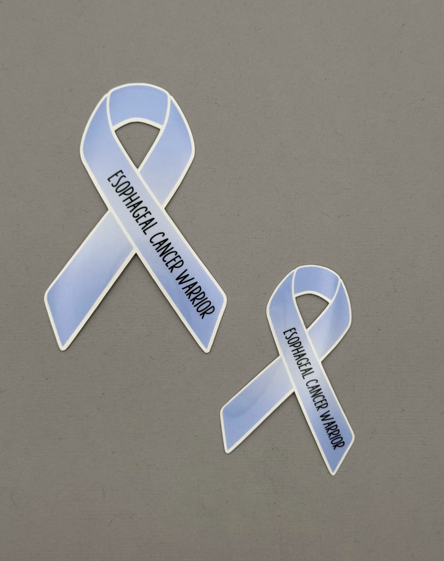 Esophageal Cancer Warrior Ribbon Sticker
