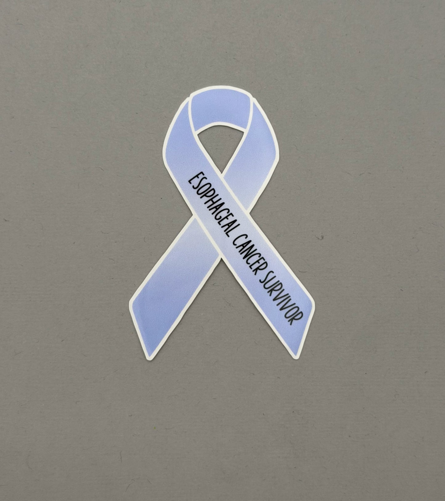Esophageal Cancer Survivor Ribbon Sticker