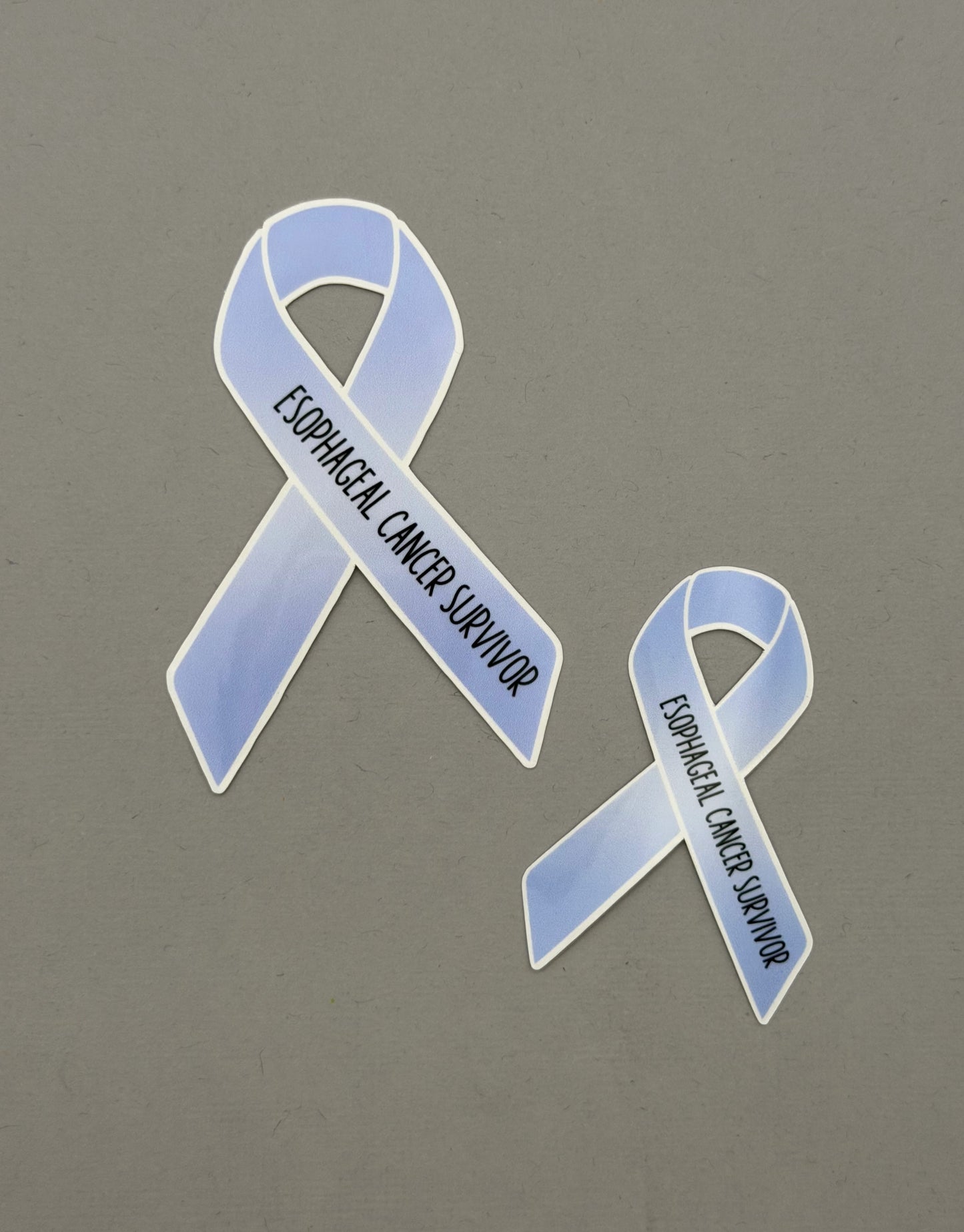 Esophageal Cancer Survivor Ribbon Sticker