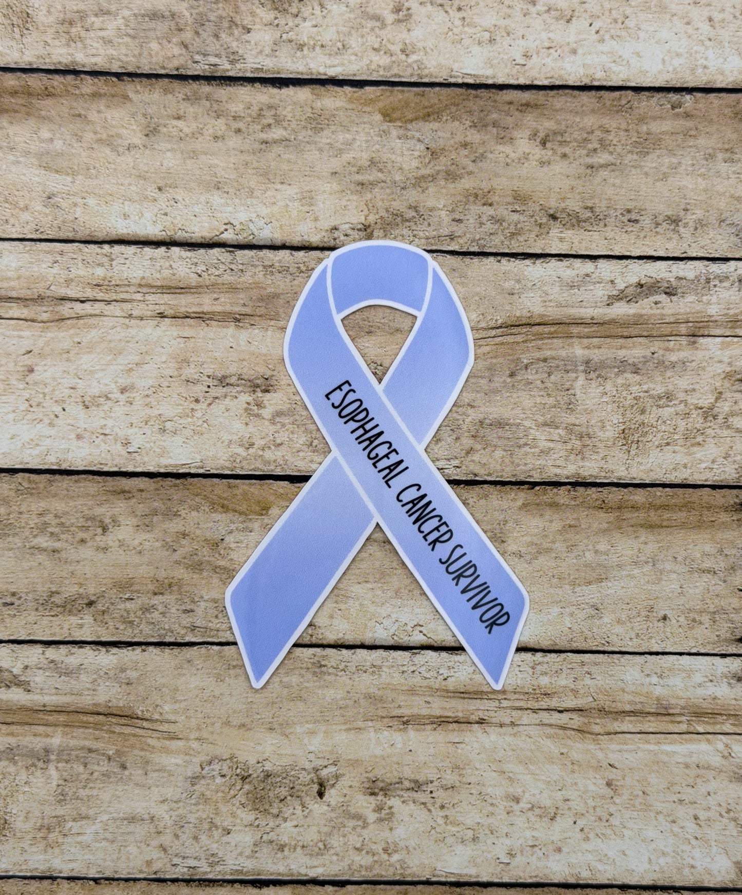 Esophageal Cancer Survivor Ribbon Sticker