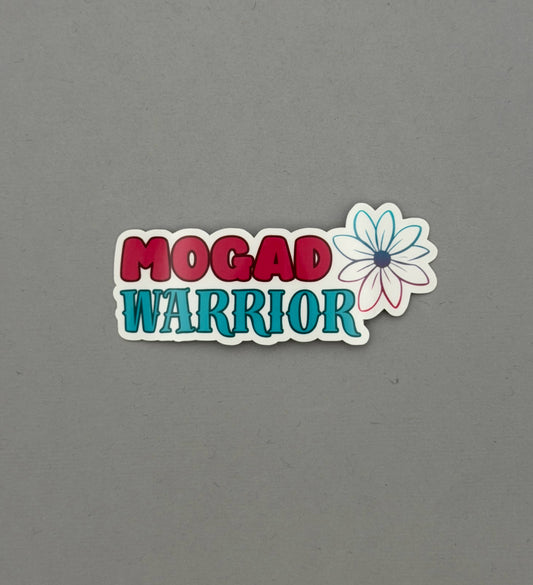 MOGAD Warrior Flower Sticker | MOG Antibody Disease
