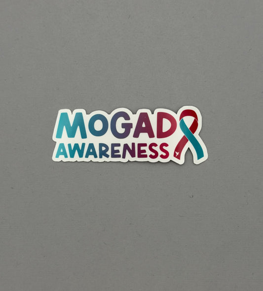 MOGAD Awareness with Ribbon Sticker | MOG Antibody Disease