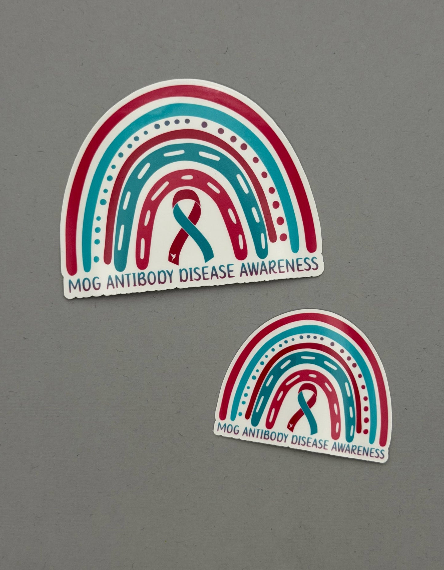 MOG Antibody Disease Awareness Rainbow Sticker | MOGAD
