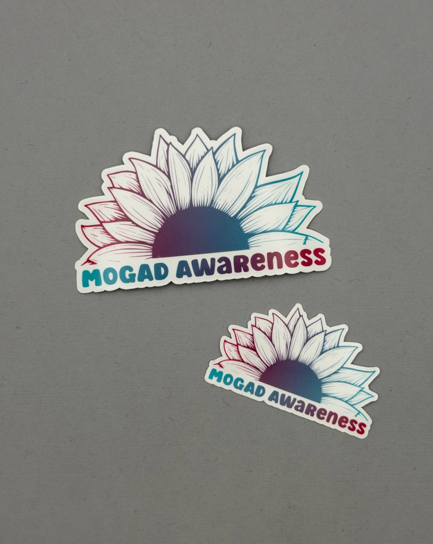 MOGAD Awareness Sunflower Sticker | MOG Antibody Disease