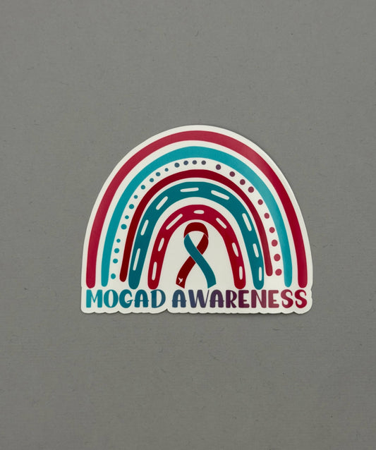MOGAD Awareness Rainbow Sticker | MOG Antibody Disease