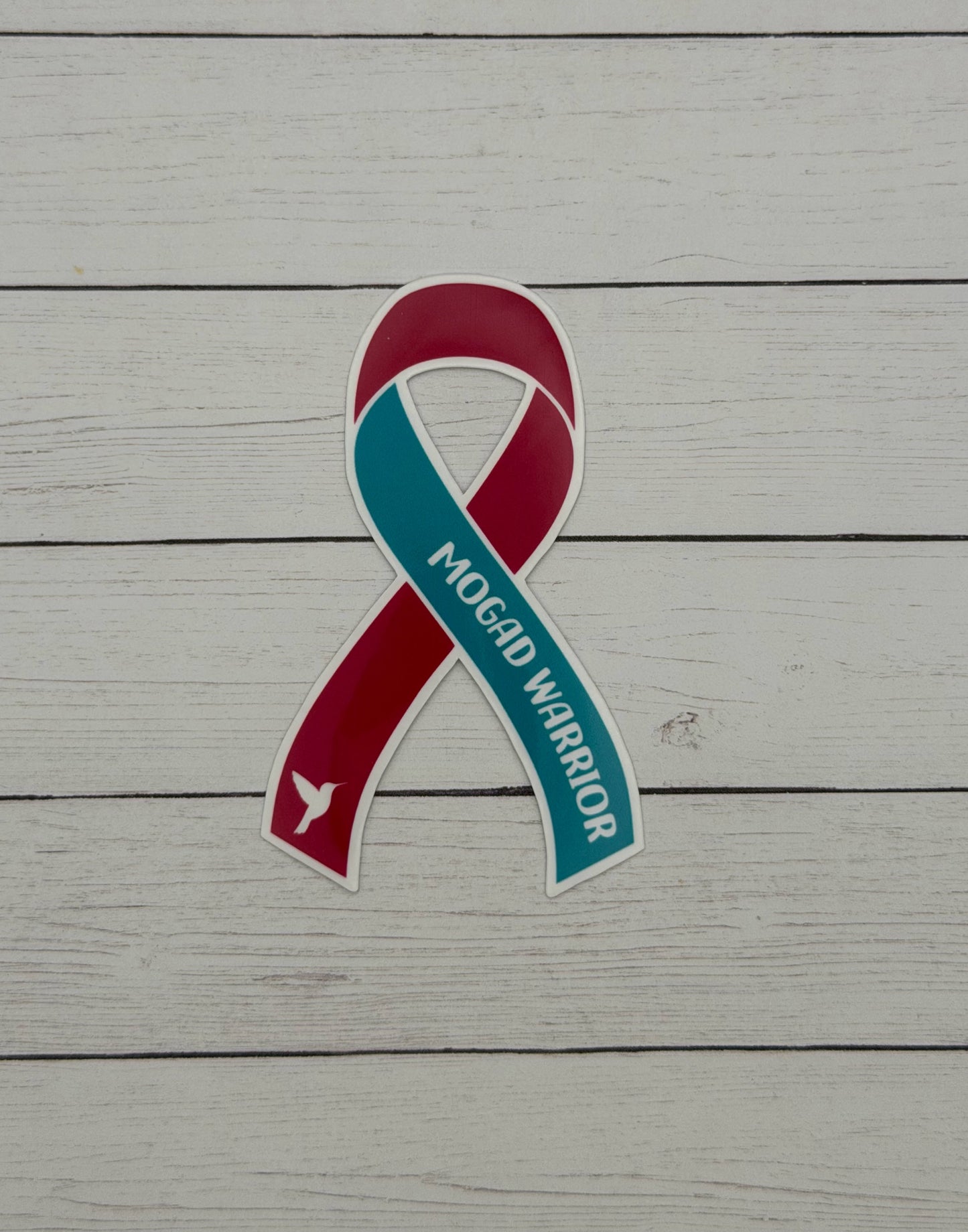 MOGAD Warrior Ribbon Sticker | MOG Antibody Disease
