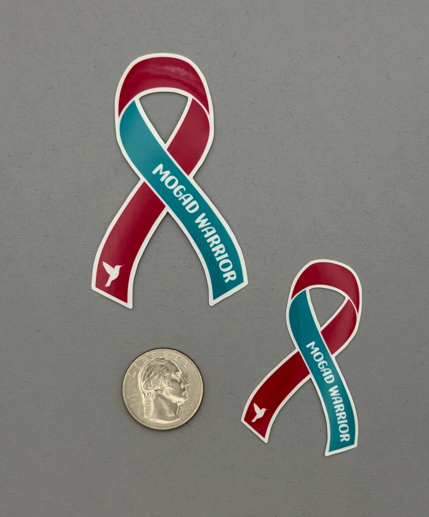 MOGAD Warrior Ribbon Sticker | MOG Antibody Disease