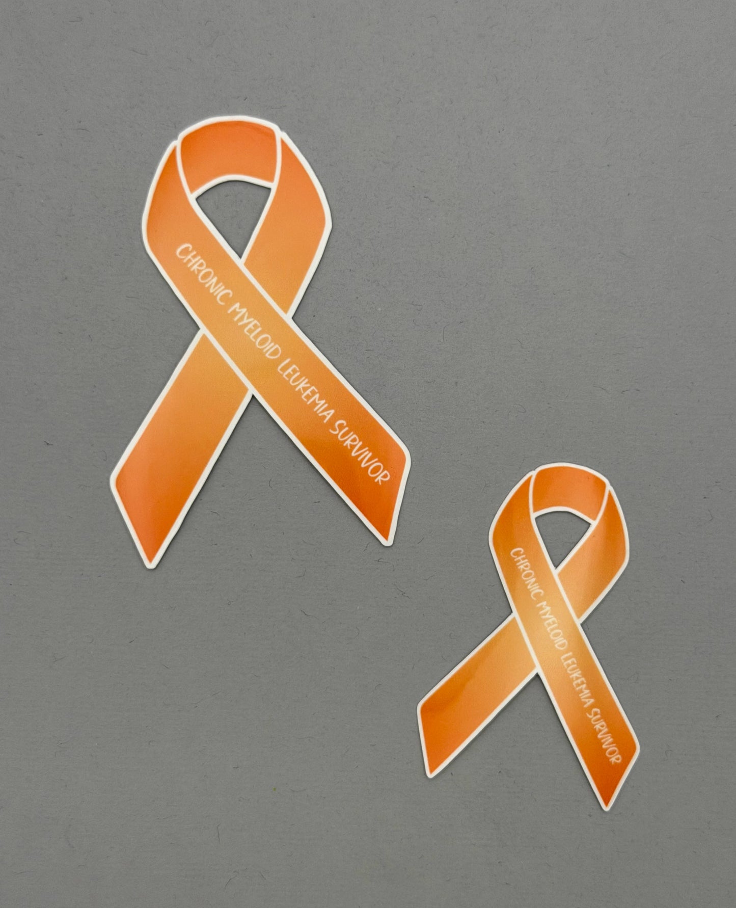Chronic Myeloid Leukemia Survivor Ribbon Sticker