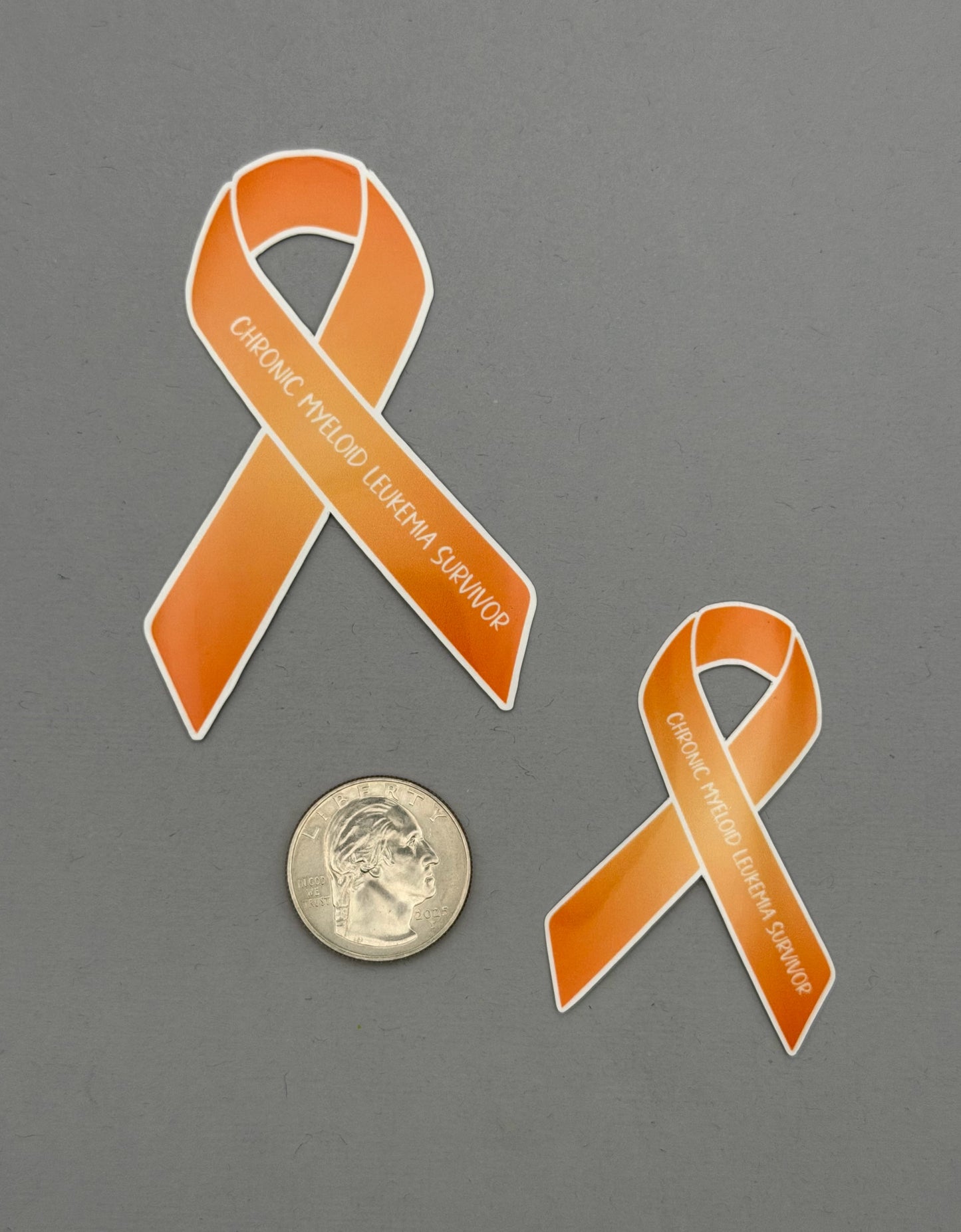 Chronic Myeloid Leukemia Survivor Ribbon Sticker