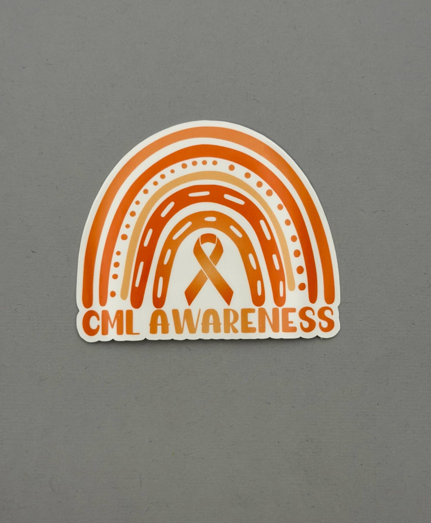 CML Awareness Rainbow Sticker | Chronic Myeloid Leukemia