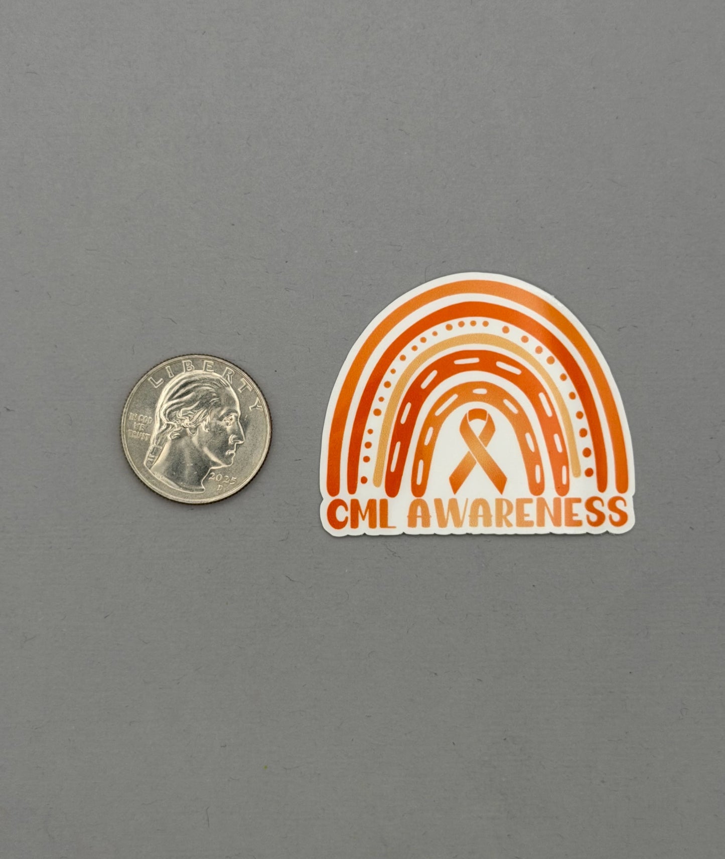 CML Awareness Rainbow Sticker | Chronic Myeloid Leukemia
