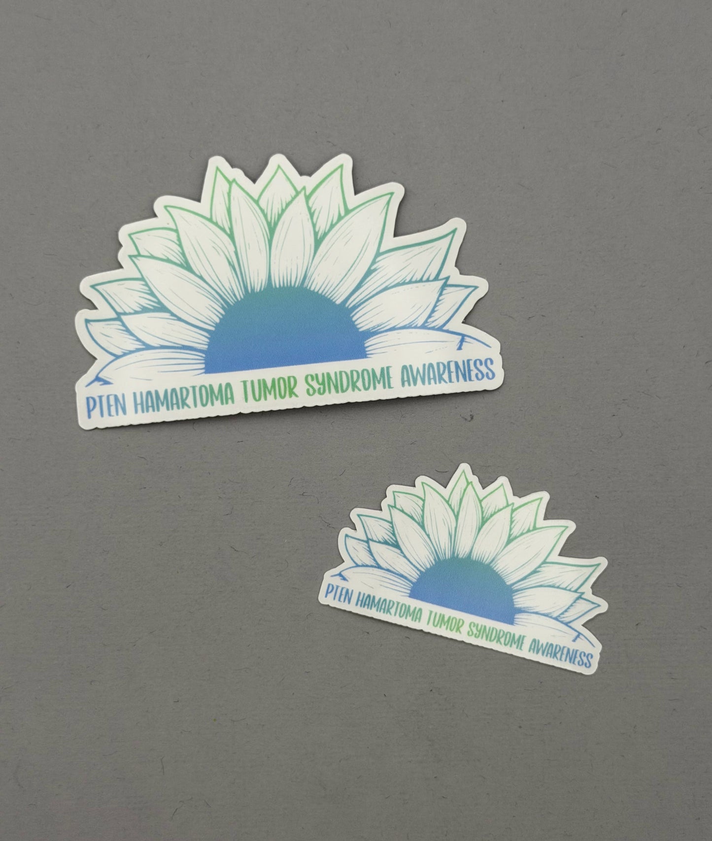PTEN Hamartoma Tumor Syndrome Awareness Sunflower Sticker