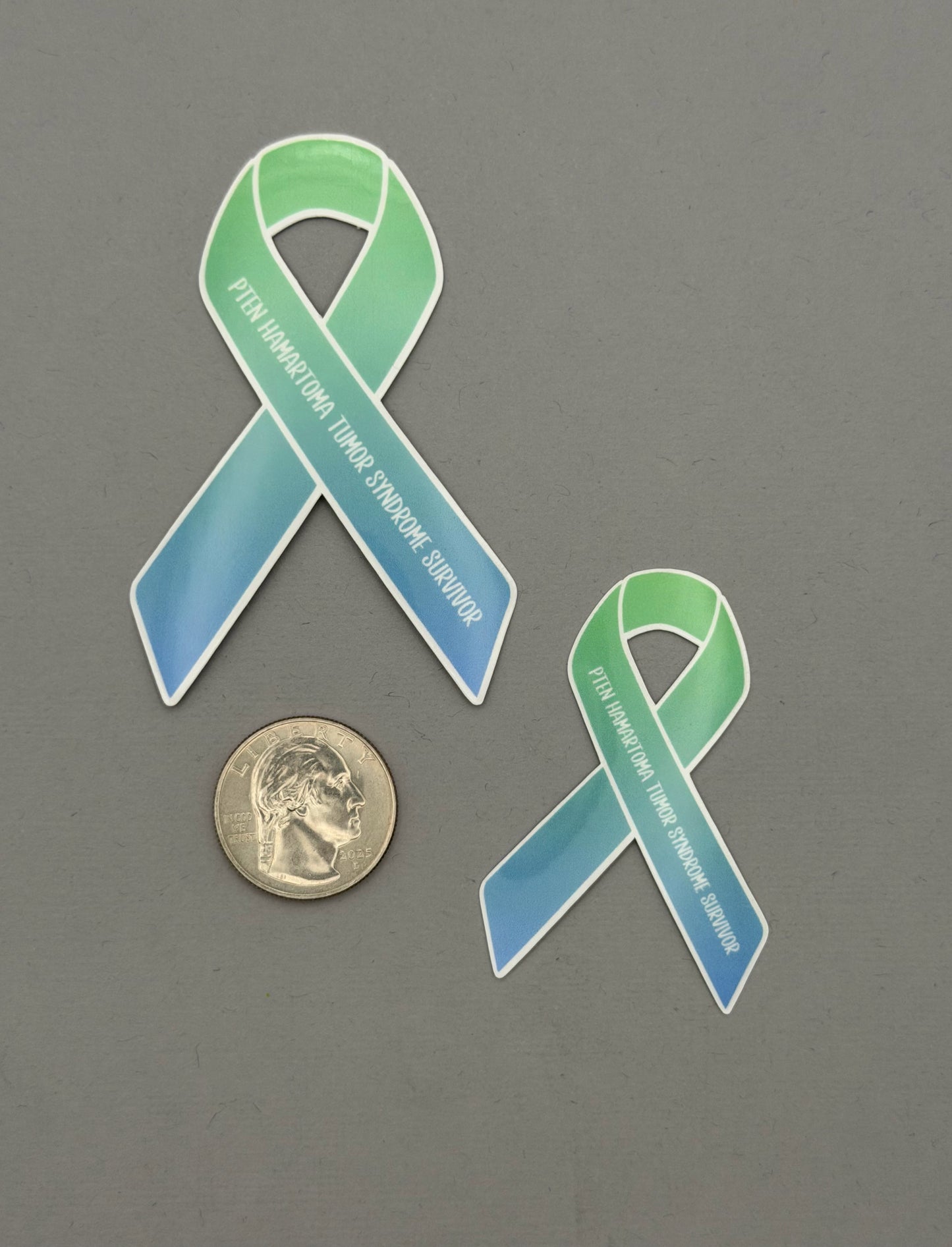 PTEN Hamartoma Tumor Syndrome Survivor Ribbon Sticker