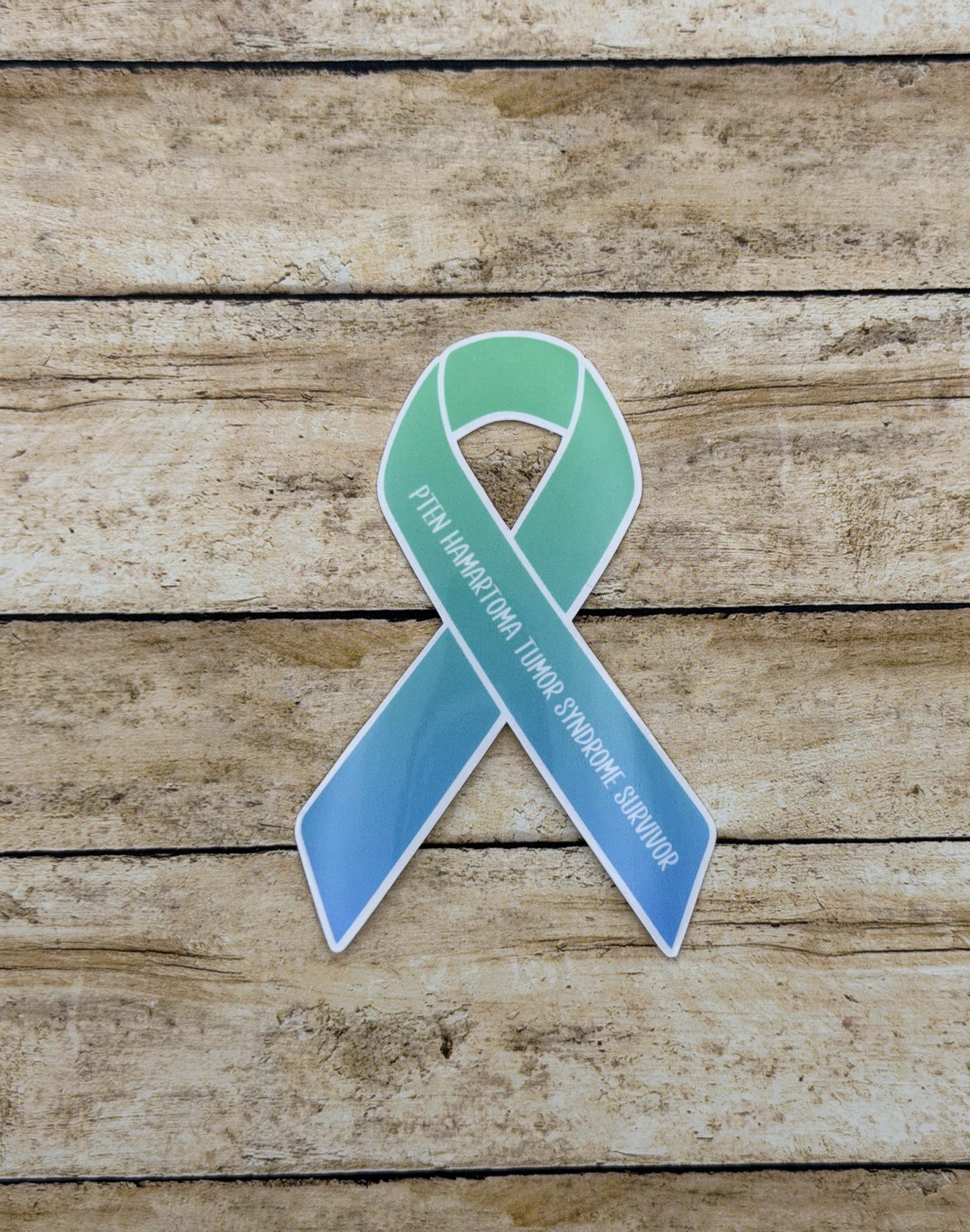 PTEN Hamartoma Tumor Syndrome Survivor Ribbon Sticker