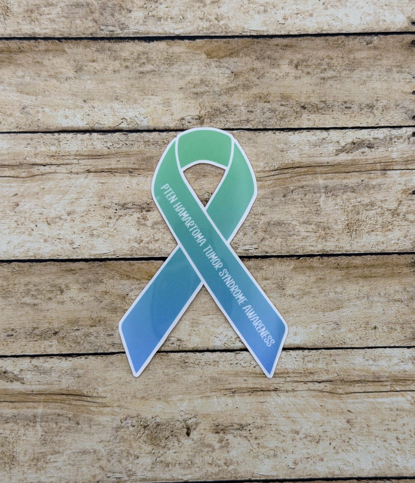 PTEN Hamartoma Tumor Syndrome Awareness Ribbon Sticker