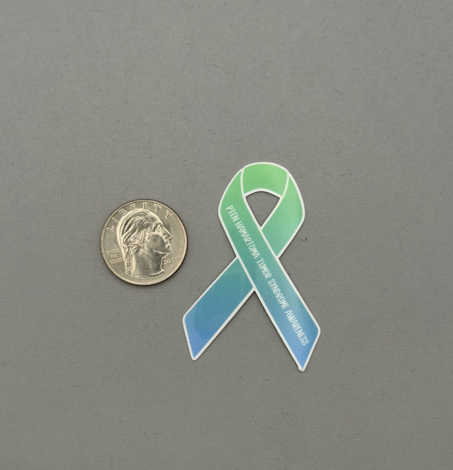 PTEN Hamartoma Tumor Syndrome Awareness Ribbon Sticker