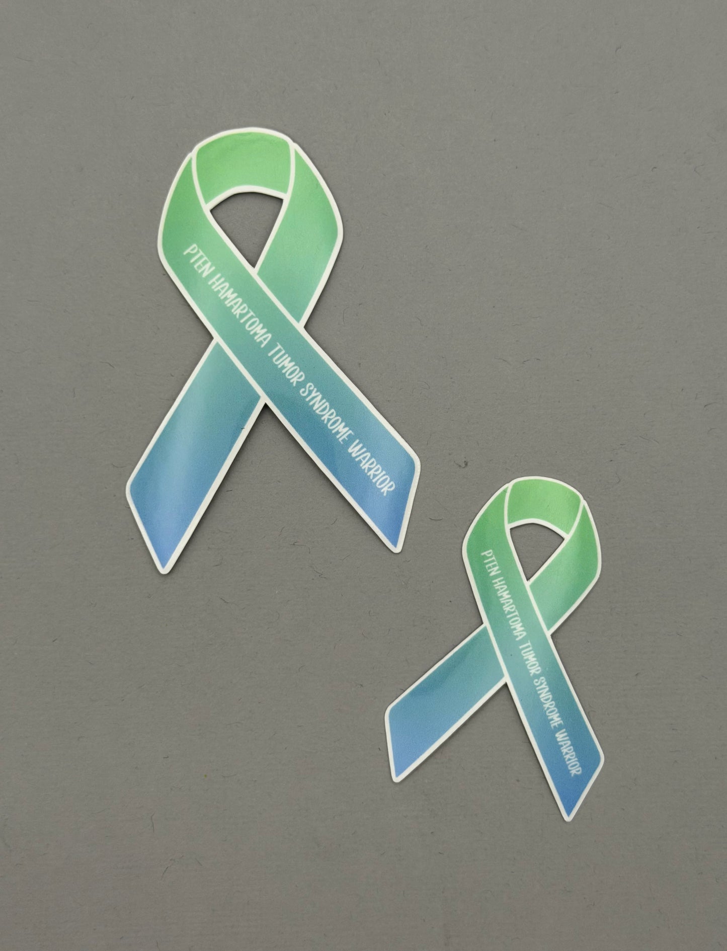 PTEN Hamartoma Tumor Syndrome Warrior Ribbon Sticker
