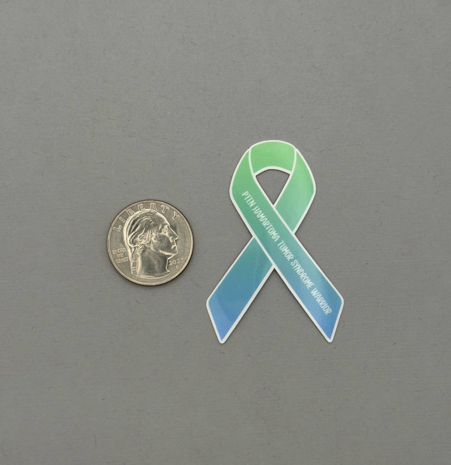 PTEN Hamartoma Tumor Syndrome Warrior Ribbon Sticker