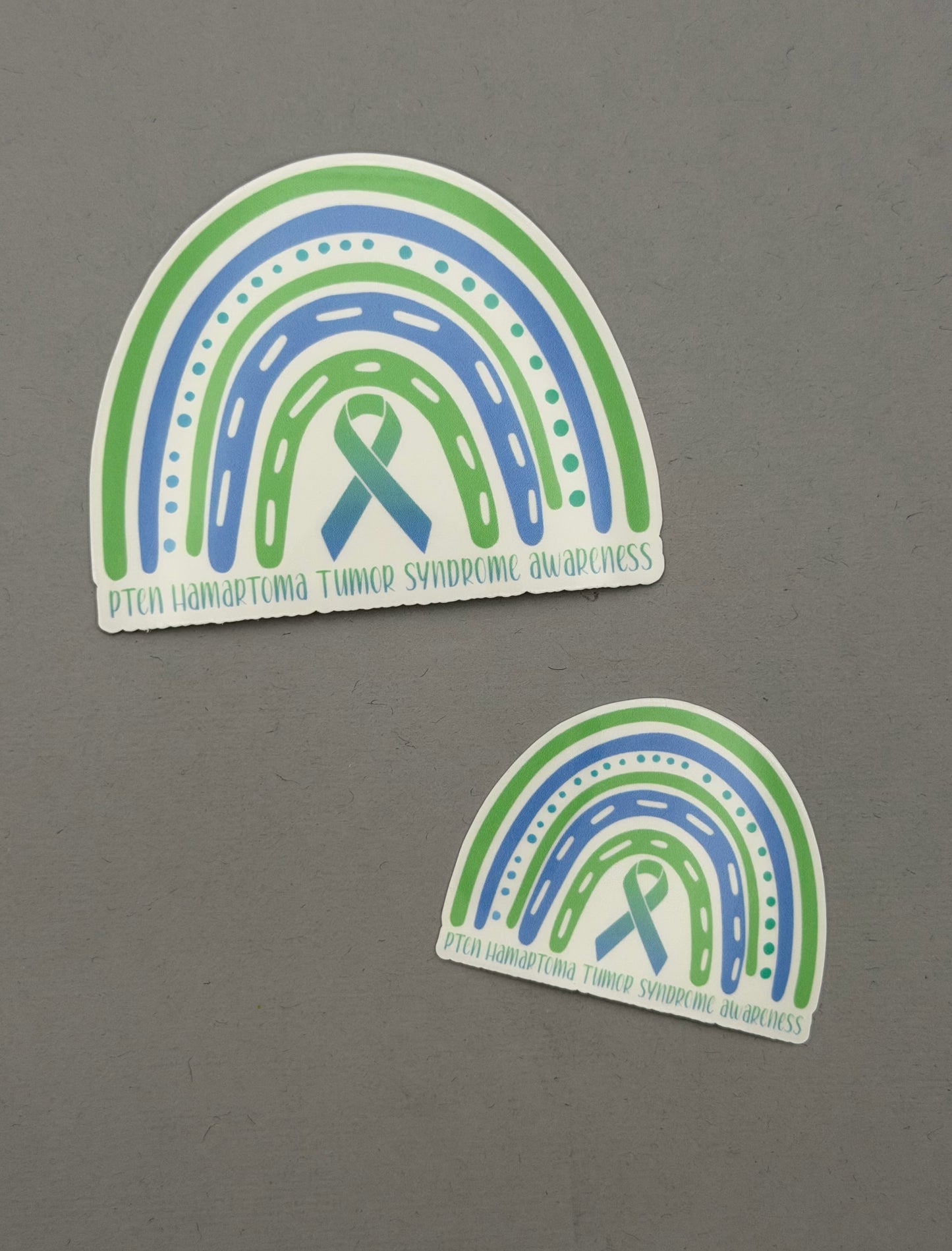 PTEN Hamartoma Tumor Syndrome Awareness Rainbow Sticker