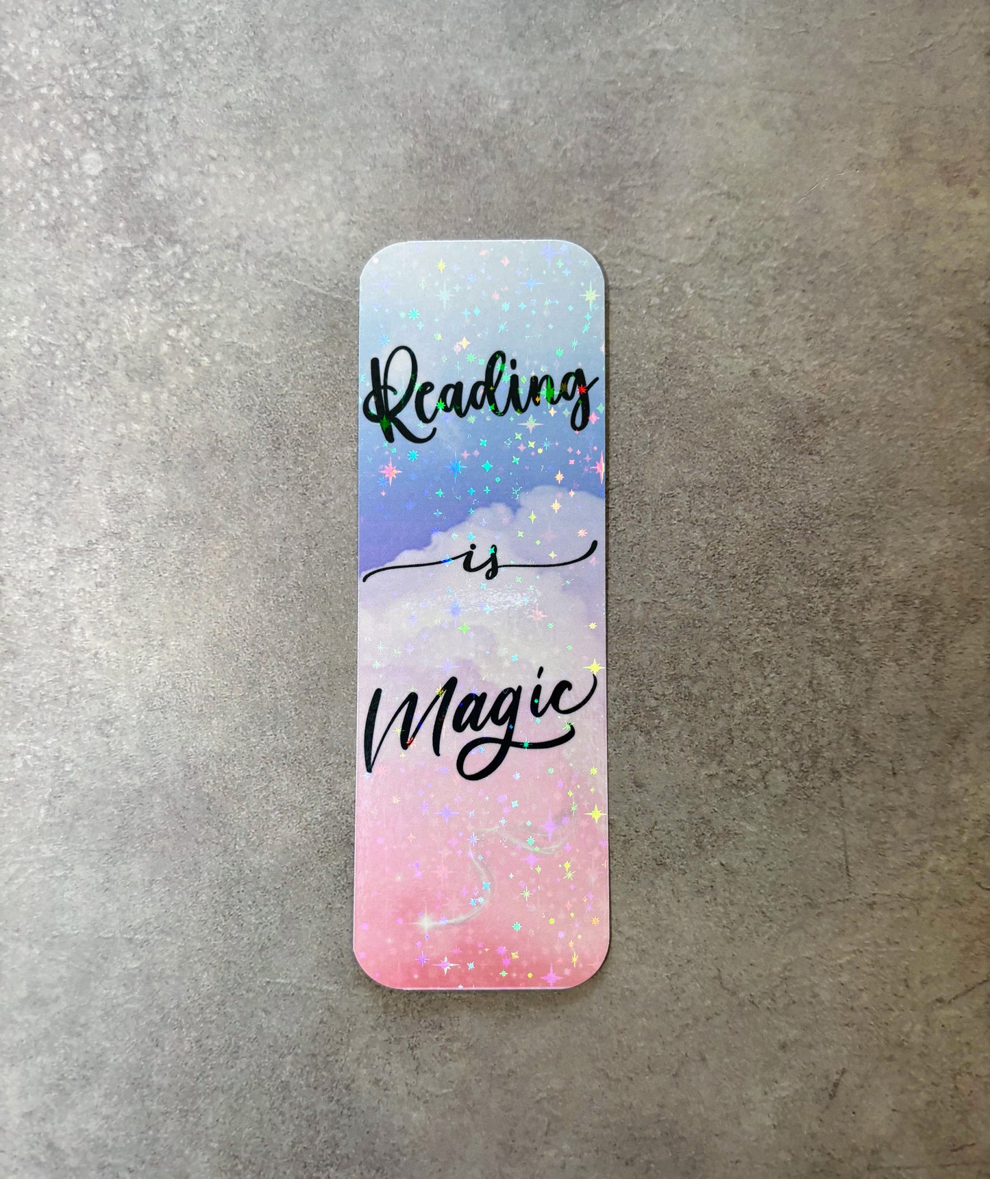 Reading is Magic Holographic Bookmark