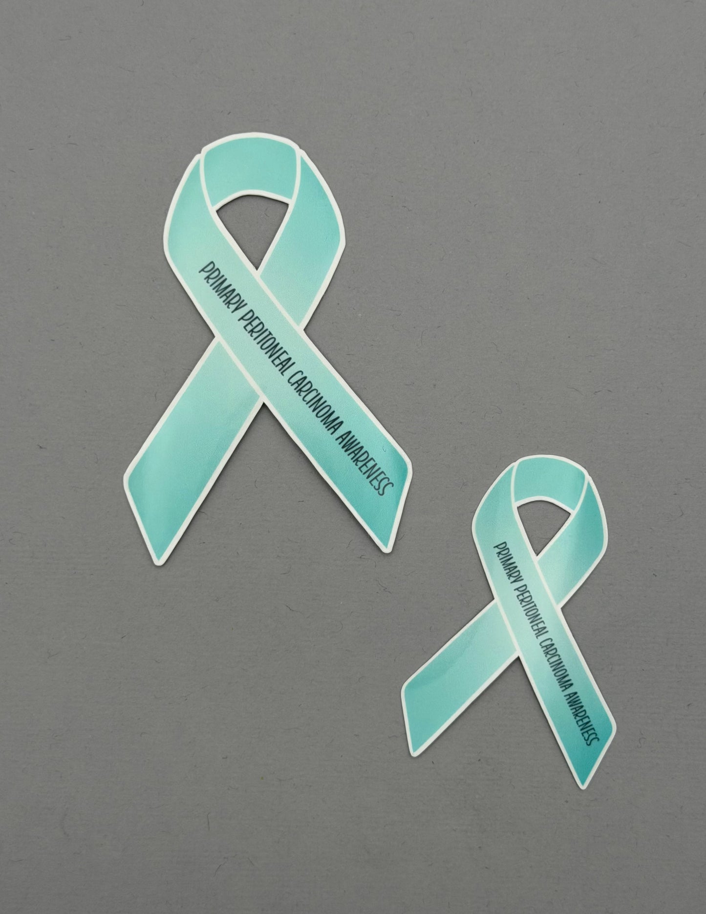 Primary Peritoneal Carcinoma Awareness Ribbon Sticker