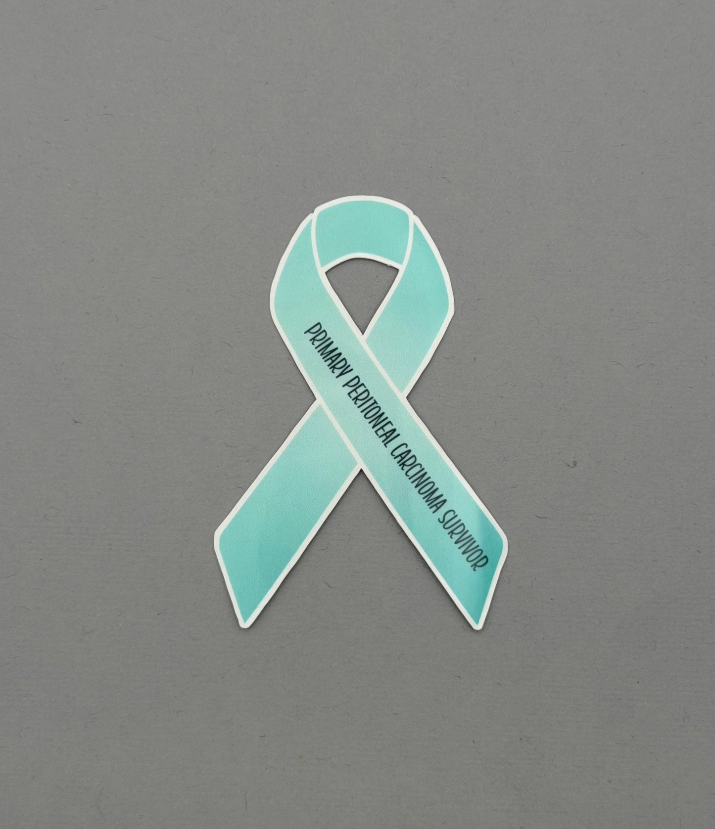 Primary Peritoneal Carcinoma Survivor Ribbon Sticker