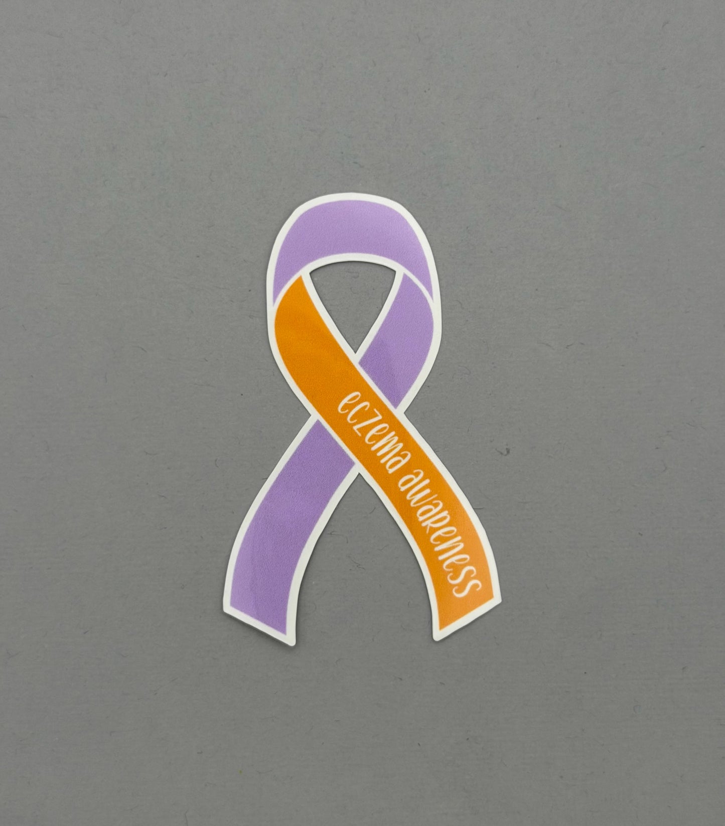 Eczema Awareness Ribbon Sticker