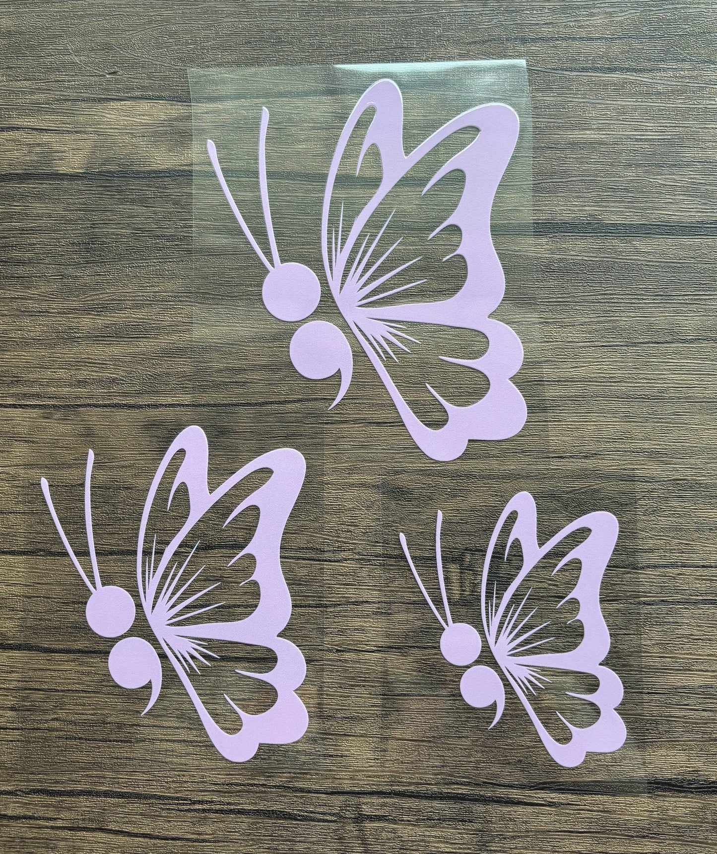 Continue Butterfly Car Decal