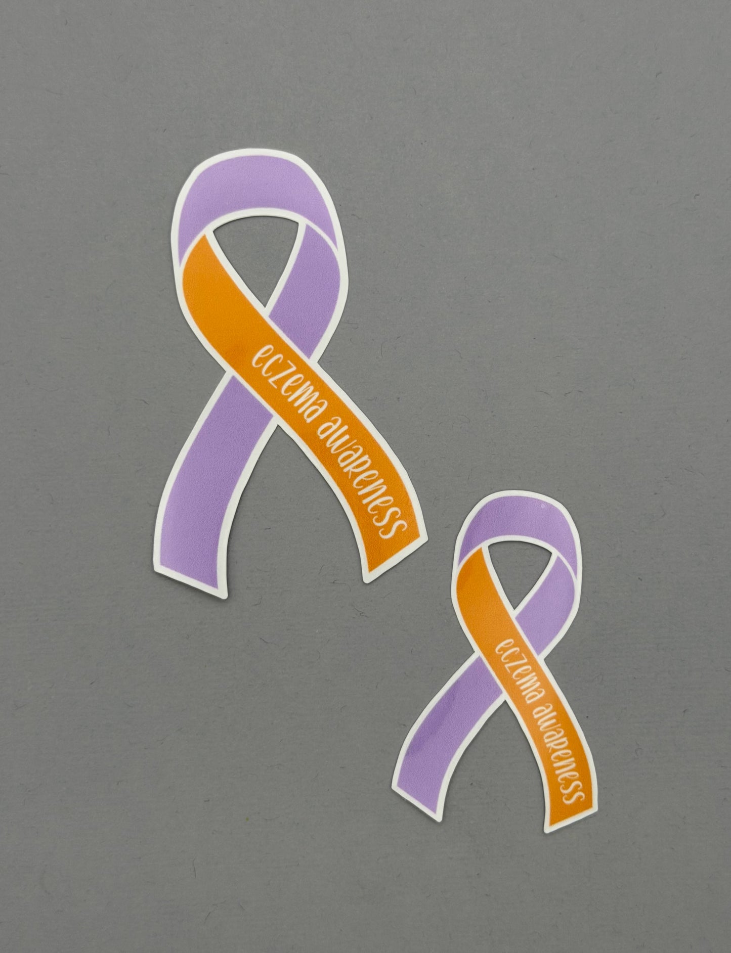 Eczema Awareness Ribbon Sticker