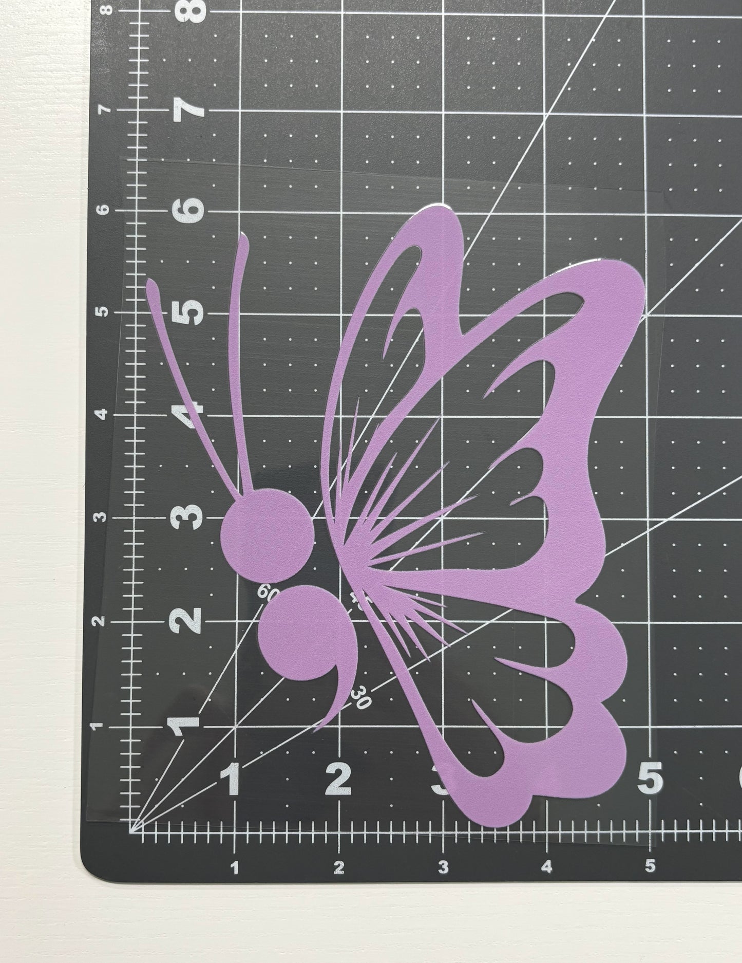 Continue Butterfly Car Decal